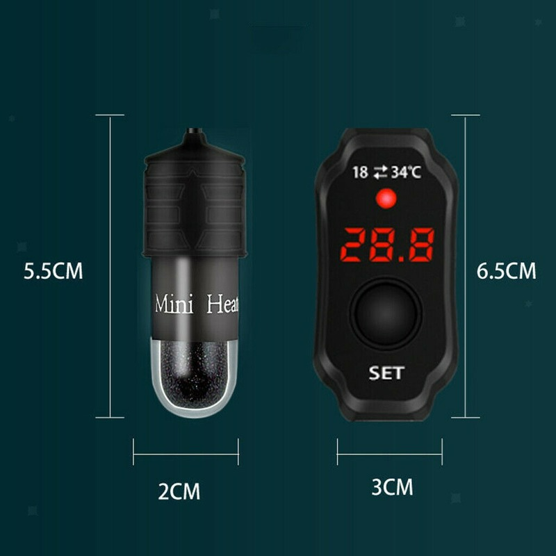 Mini akvaryum balık tankı ısıt - Marine Aquarium Heater incelemesi ve fiyatı