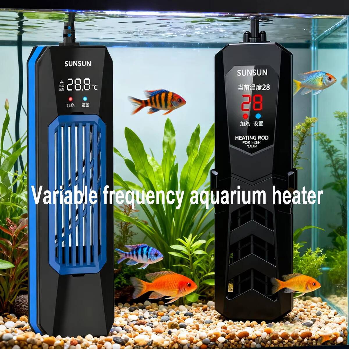 50-1000W YENİ SUNSUN PTC ARK Y - Marine Aquarium Heater incelemesi ve fiyatı