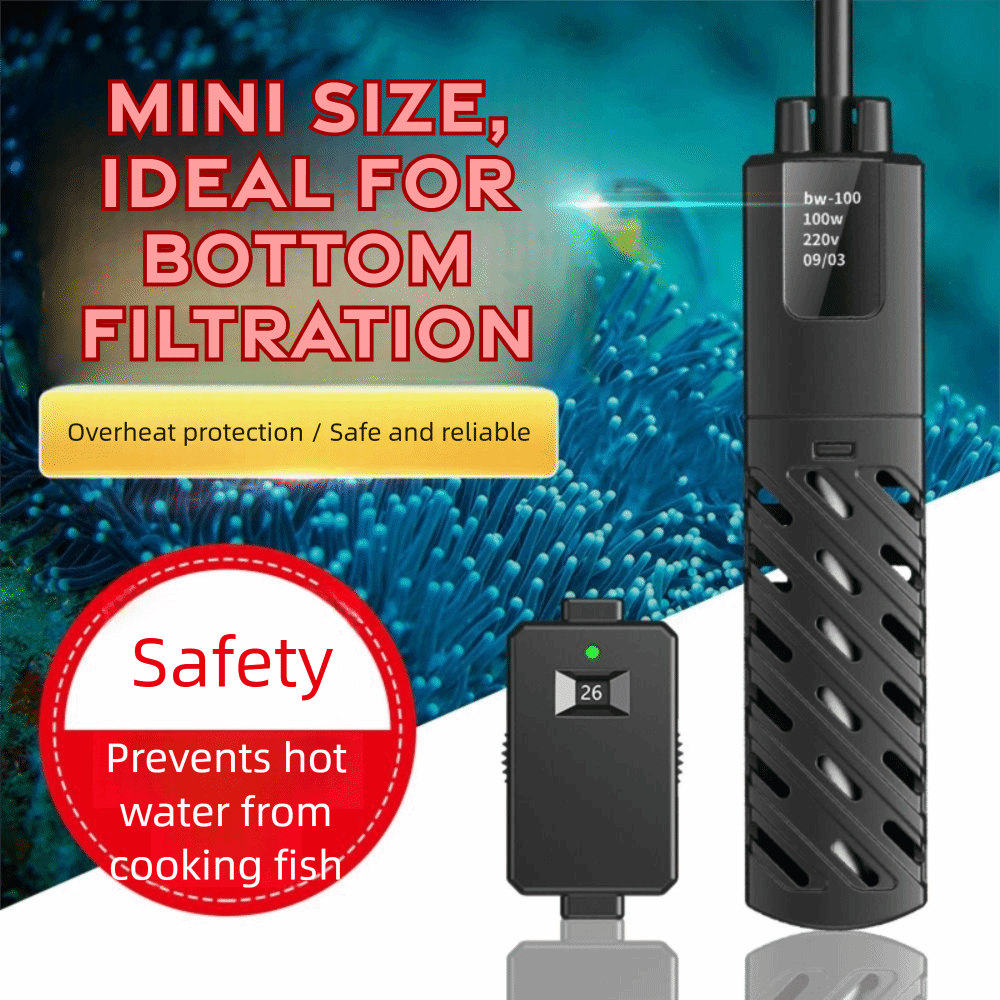 Kuvars Cam Akvaryum Dalgıç Isı - Marine Aquarium Heater incelemesi ve fiyatı